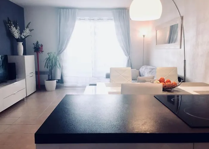 Modern And Peaceful Flat With Terrace And Parking Daire Nice